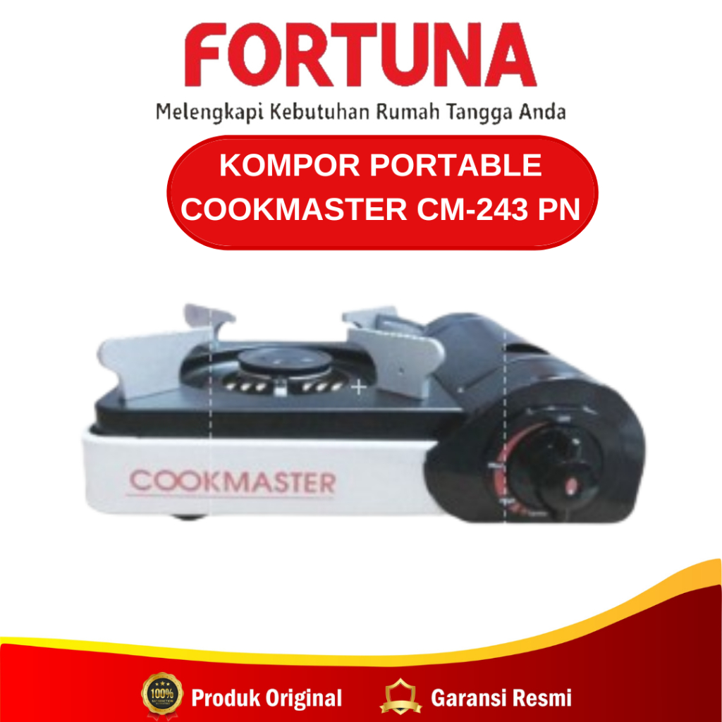 Kompor Portable Cookmaster CM-243 PN