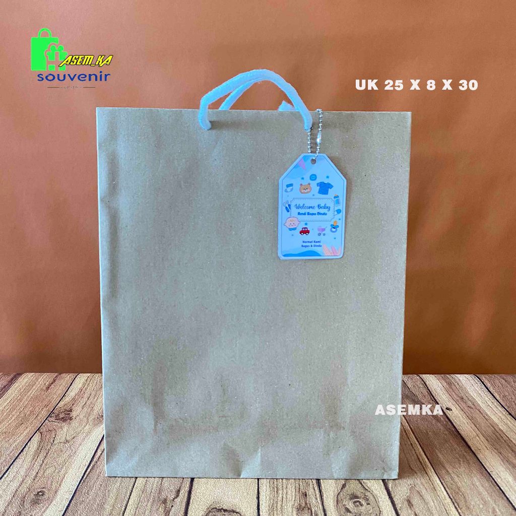 

Papebag Hampers Free Custom Hangtag