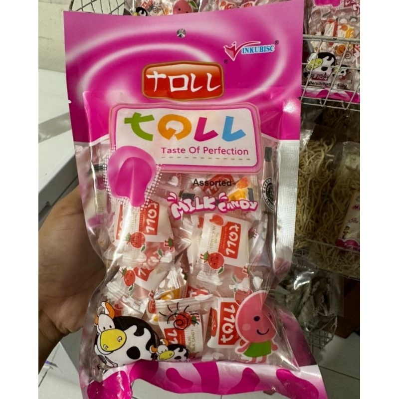 

Toll Milk Candy Permen Susu Rasa Buah 4gr x 30pcs 120gr