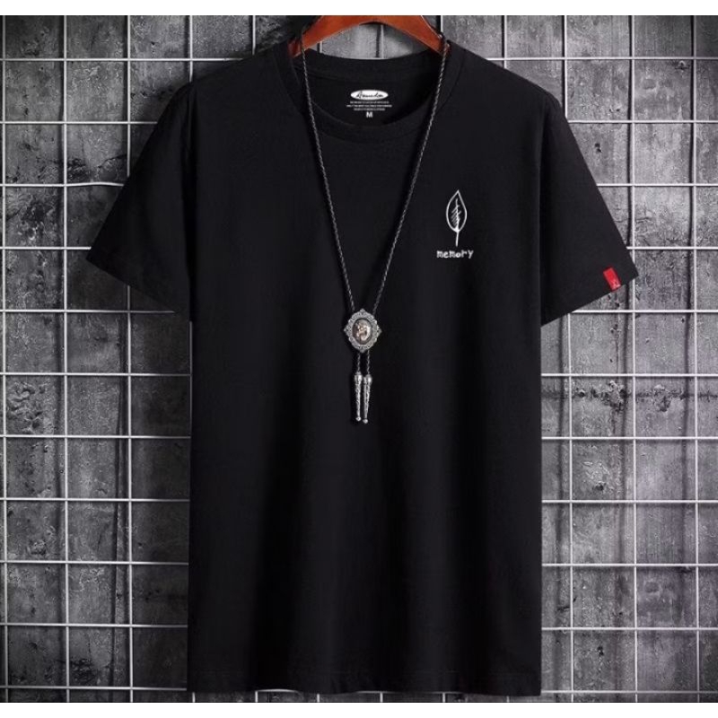 Baju outfit atasan pria keren baju kaos lengan pendek Memory