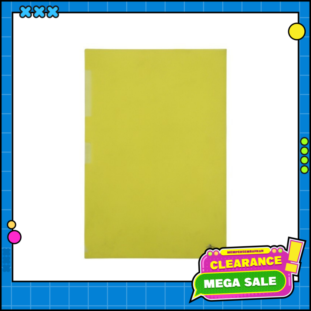 

Map L Plastik PP / Opaque Sleeve L Folder Folio F4 - FPA4L