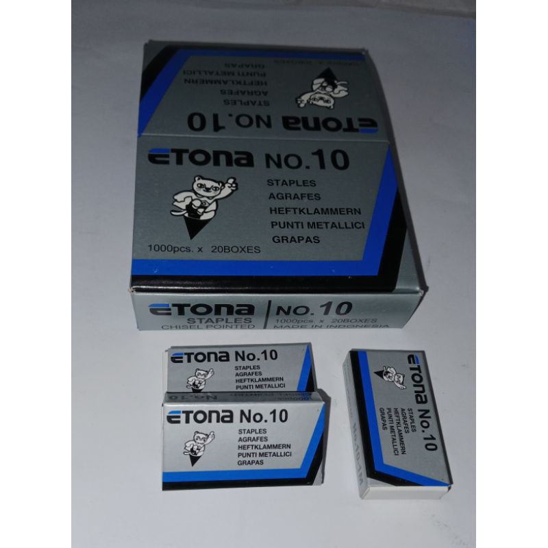 

Isi Staples Etona No.10