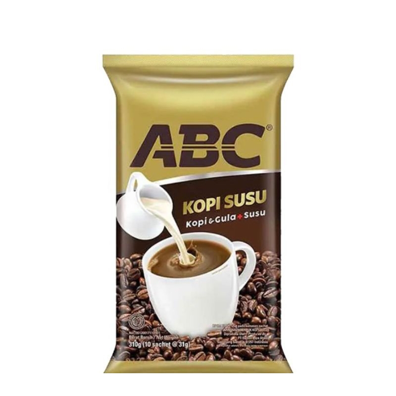

abc kopi susu 10 sachet