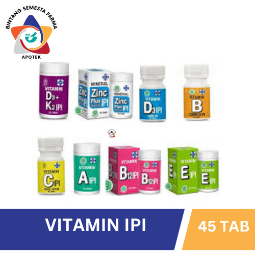 VITAMIN IPI / VIT A / VIT B12 / VIT B COMPLEX / VIT D3 / VIT E / VIT C
