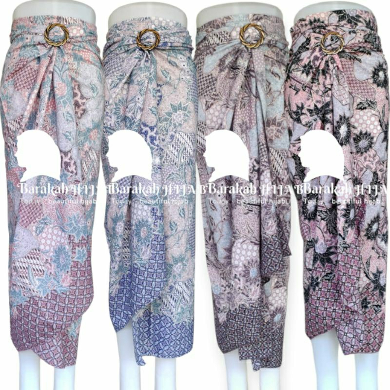 Rok Lilit Rok Kain Lilit Rok Lilit Batik Free Ring Silk Sutra Motif Batik Bawahan Dewasa Wanita Rema