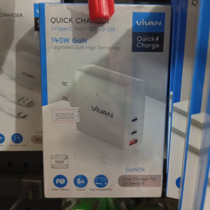 VIVAN QUICK CHARGER 140W GaN04