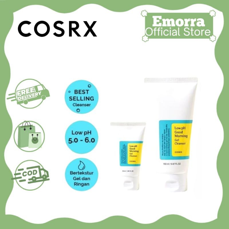 COSRX LOW PH GEL CLEANSER 100/50ML