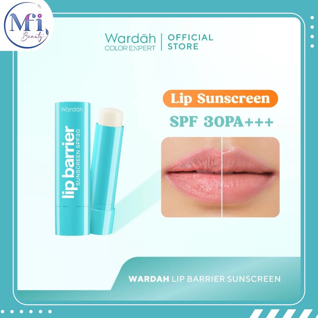 MFI - Wardah Protect + Care Lip Barrier Sunscreen SPF 30