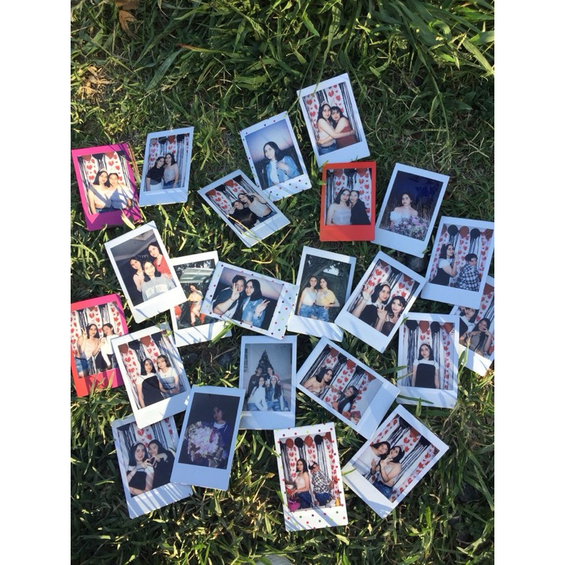 Paket 25pcs Foto Polaroid Frame Putih Polos