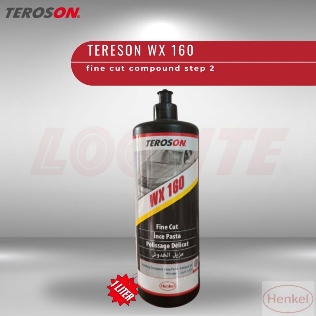 TEROSON WX 160 FINE CUT POLISHING COMPOUND STEP 2 /POLES MOBIL