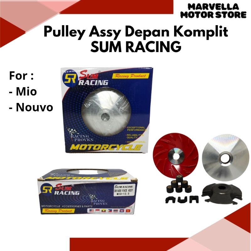 Pulley Rumah Roller Assy Sum Racing Mio  Mio sporty Nuvo