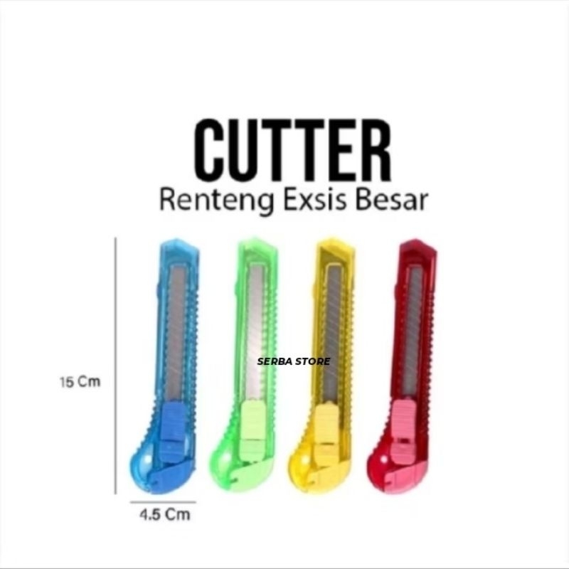 

cutter besar rentengan warna