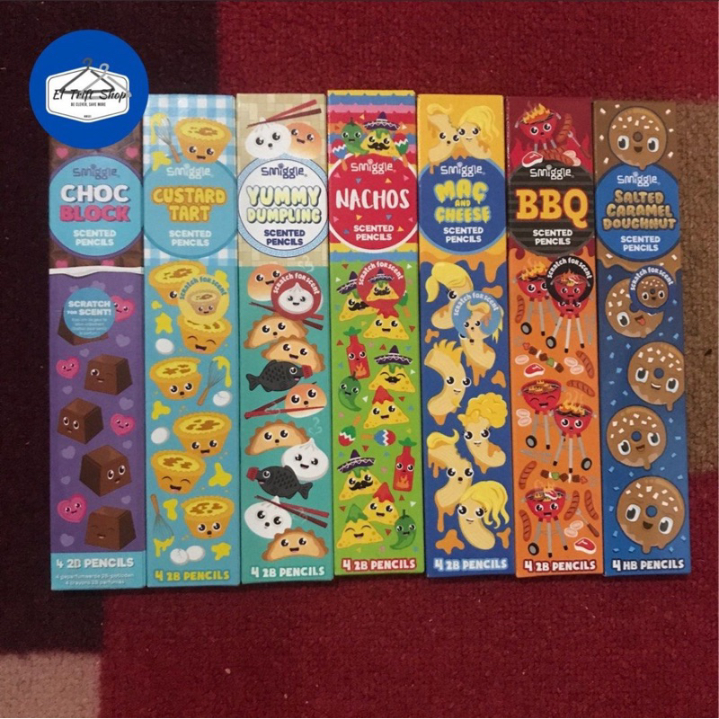 

Sm1ggl3 Pensil Wangi Scented Pencil 2B 4PCS