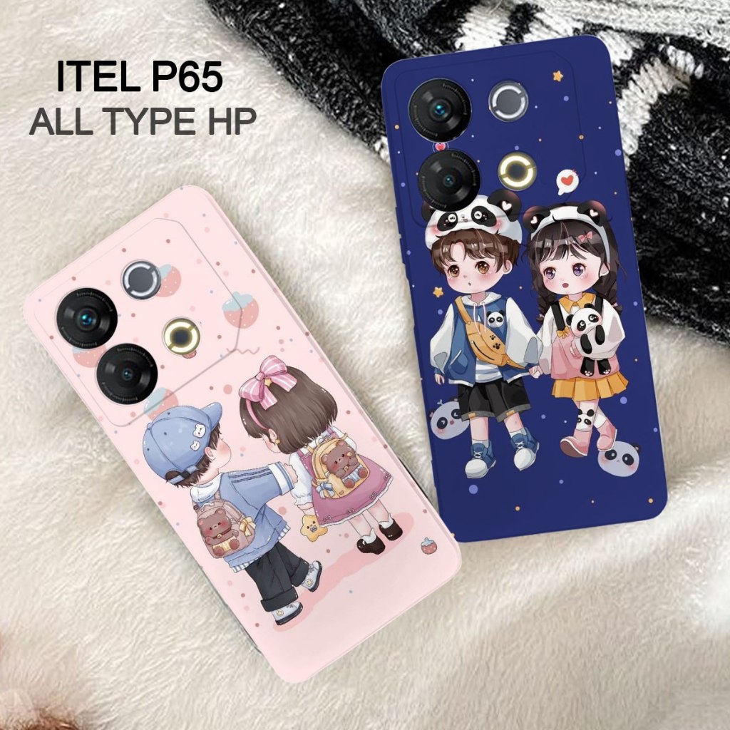Case Hp Itel P65 Terbaru 2024 Casing Softcase Pelindung Camera - Case All Tipe  #N193