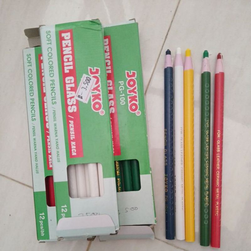 

kapur pensil /pensil glass /pensil kaca /pensil joyko/pensil kain /kapur kain