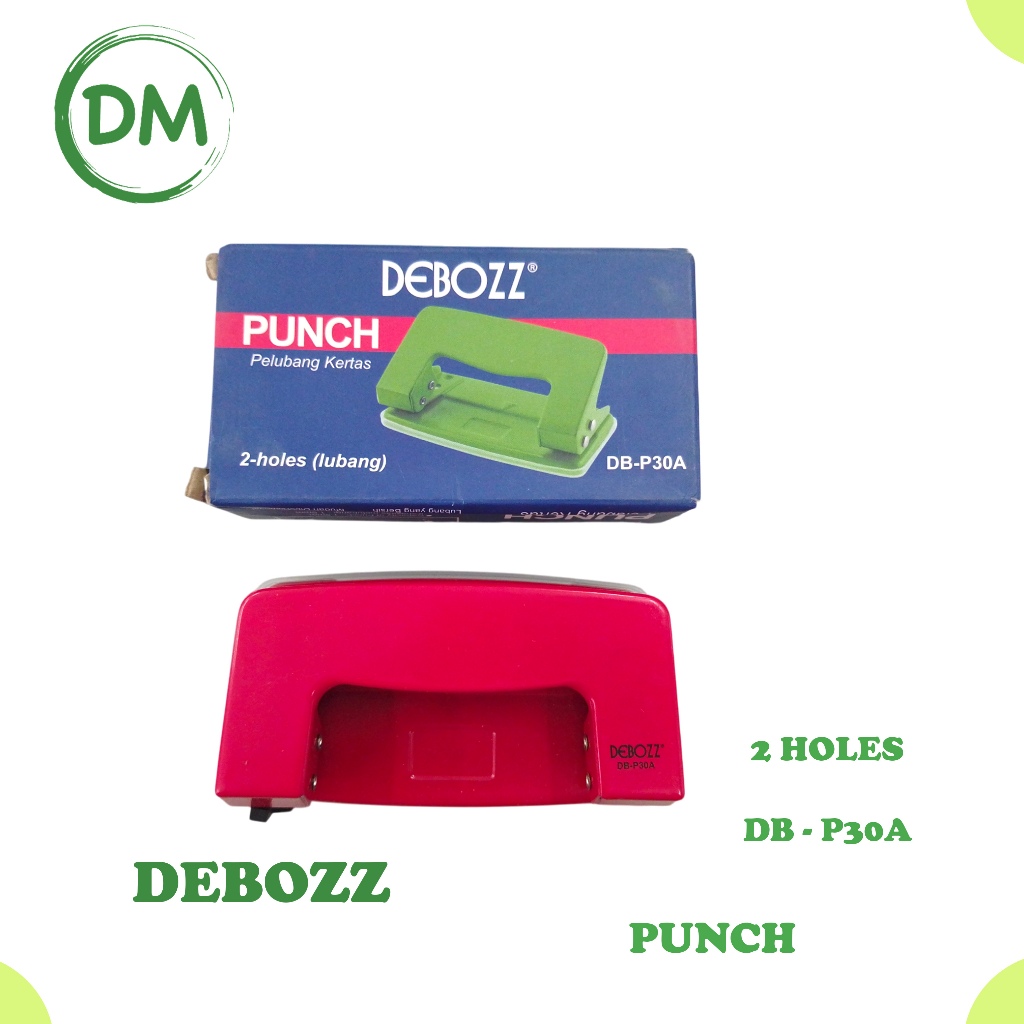 

DM- PUNCH / PEMBOLONG KERTAS DEBOZZ DB-P30A ORIGINAL