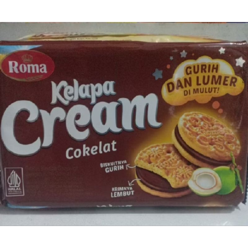 

Roma cream kelapa coklat 189gr