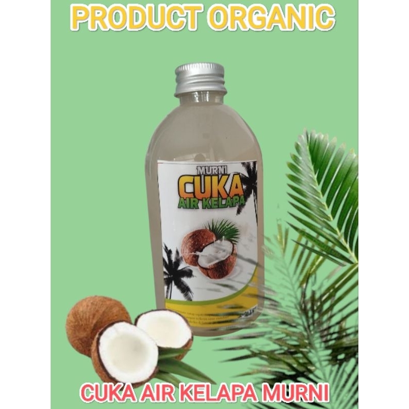 

CUKA KELAPA, ORIGINAL, COCONUT CIDER VINEGAR ORGANIC, ORIGINAL