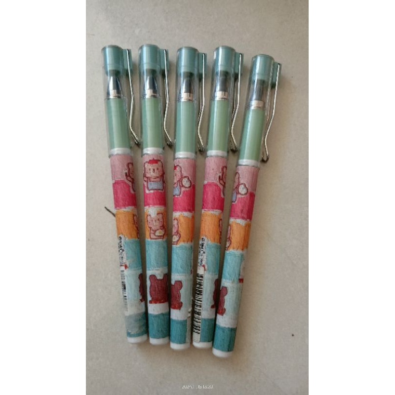 

PULPEN GEL FANCY HITAM G3555