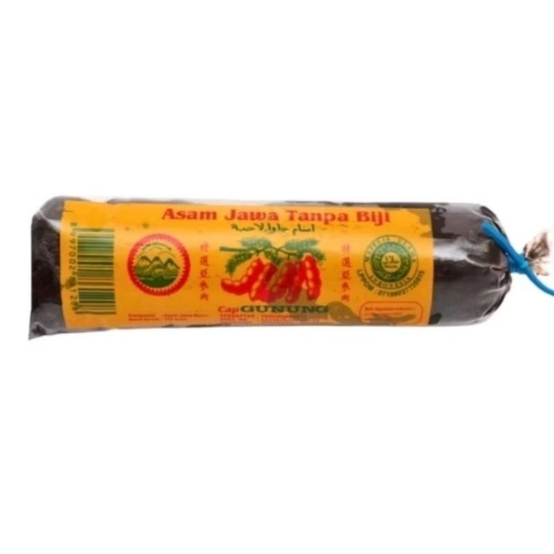 

Asam Jawa Tanpa Biji 150 Gram / Cap Gunung / Tanpa biji murni 100%
