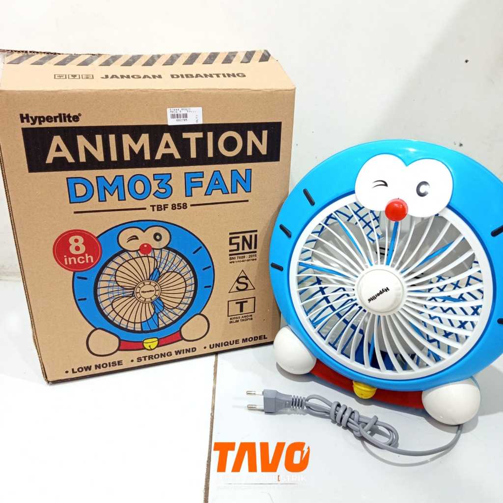 Kipas Angin meja Karater 8inch/Kipas angin meja arashi