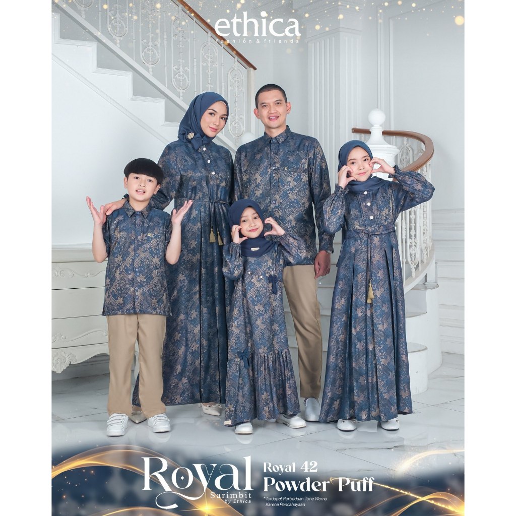 SARIMBIT KELUARGA TERBARU ETHICA ROYAL 42 POWDER PUFF KAGUMI 332, KAHFI 335, KAGUMI KIDS 174, KHK 23
