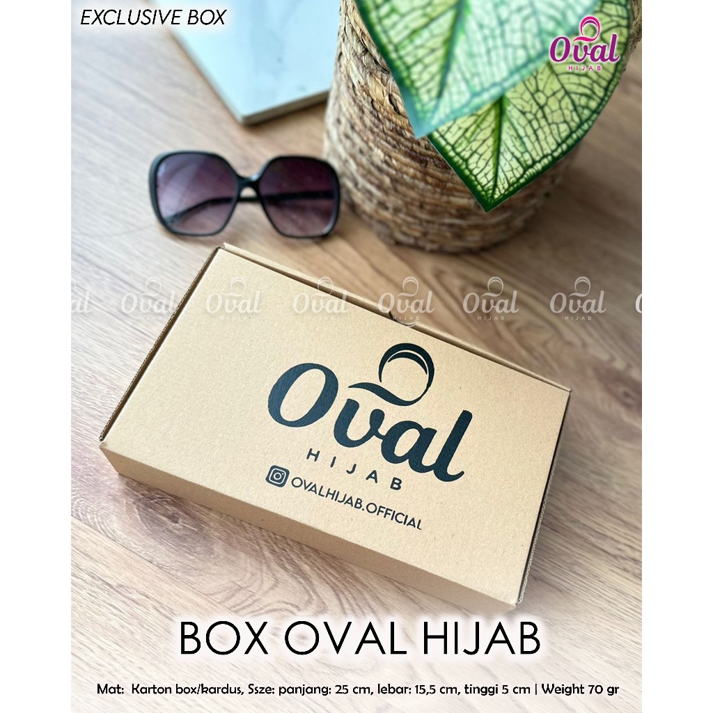 

EXCLUSIVE PRINTED BOX OVAL HIJAB