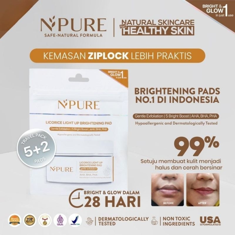NPURE LICORICE CLEAR PAD