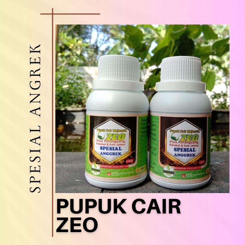 Pupuk Anggrek Raja Bunga Agar Cepat Berbunga ZEO SPESIAL Angrek