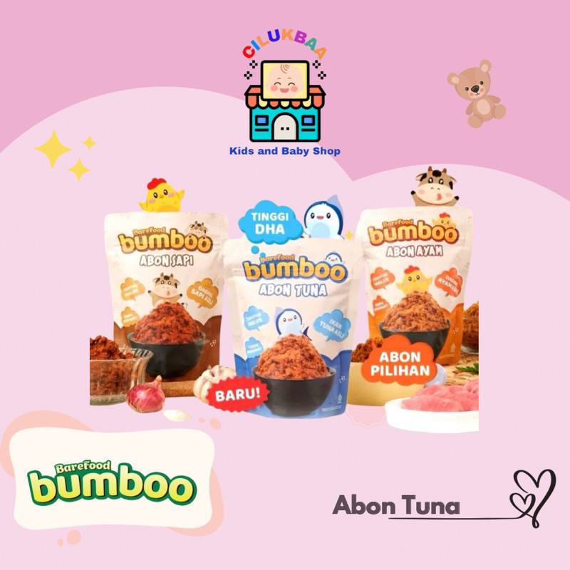 

Bumboo abon Sapi, Ayam, Tuna