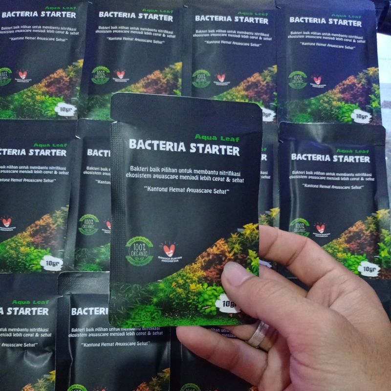 Bakteri starter penumbuh bakteri baik kolam dan aquarium