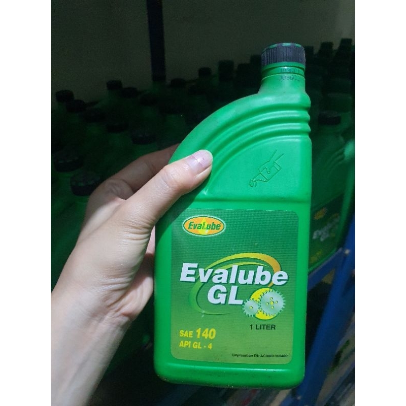 CUCI GUDANG Oli Transmisi Evalube Gear 140 GL-4 (1 Liter) 100% ORIGINAL