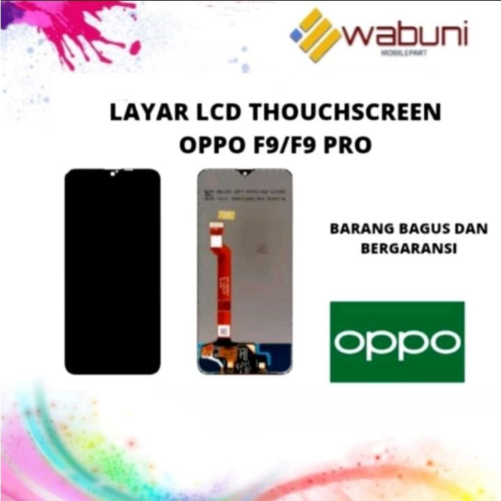 Wabunimobilepart LCD Touchscreen Oppo F9/F9 Pro