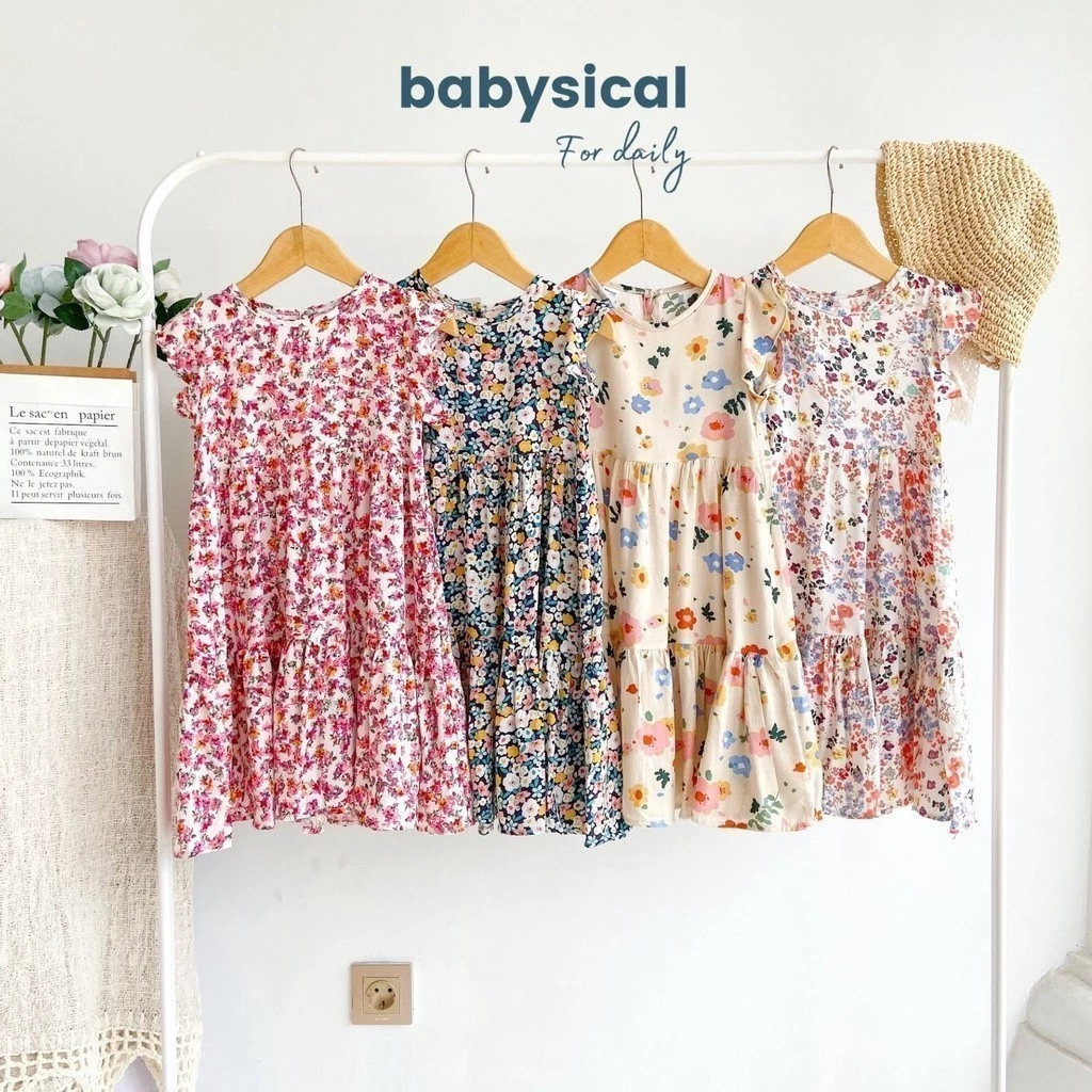 Monalisa 0-6 tahun- Dress Baju Anak Perempuan Cantik Dress Balita Anak monalisa Dress rayon