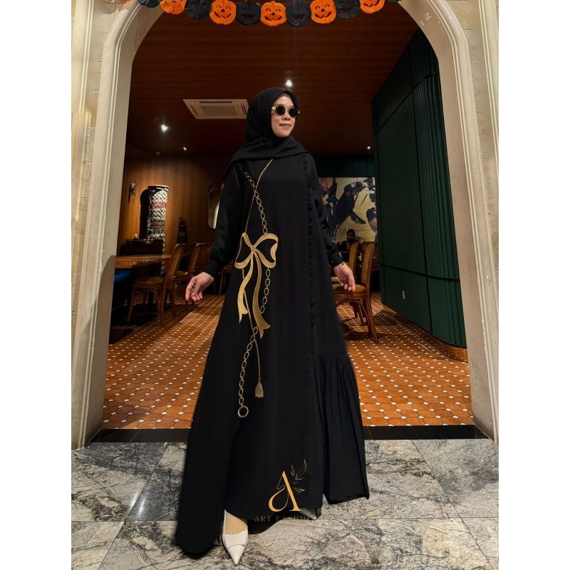 ART FASHION ABAYA DRESS SERIES 5 GAMIS SET HIJAB