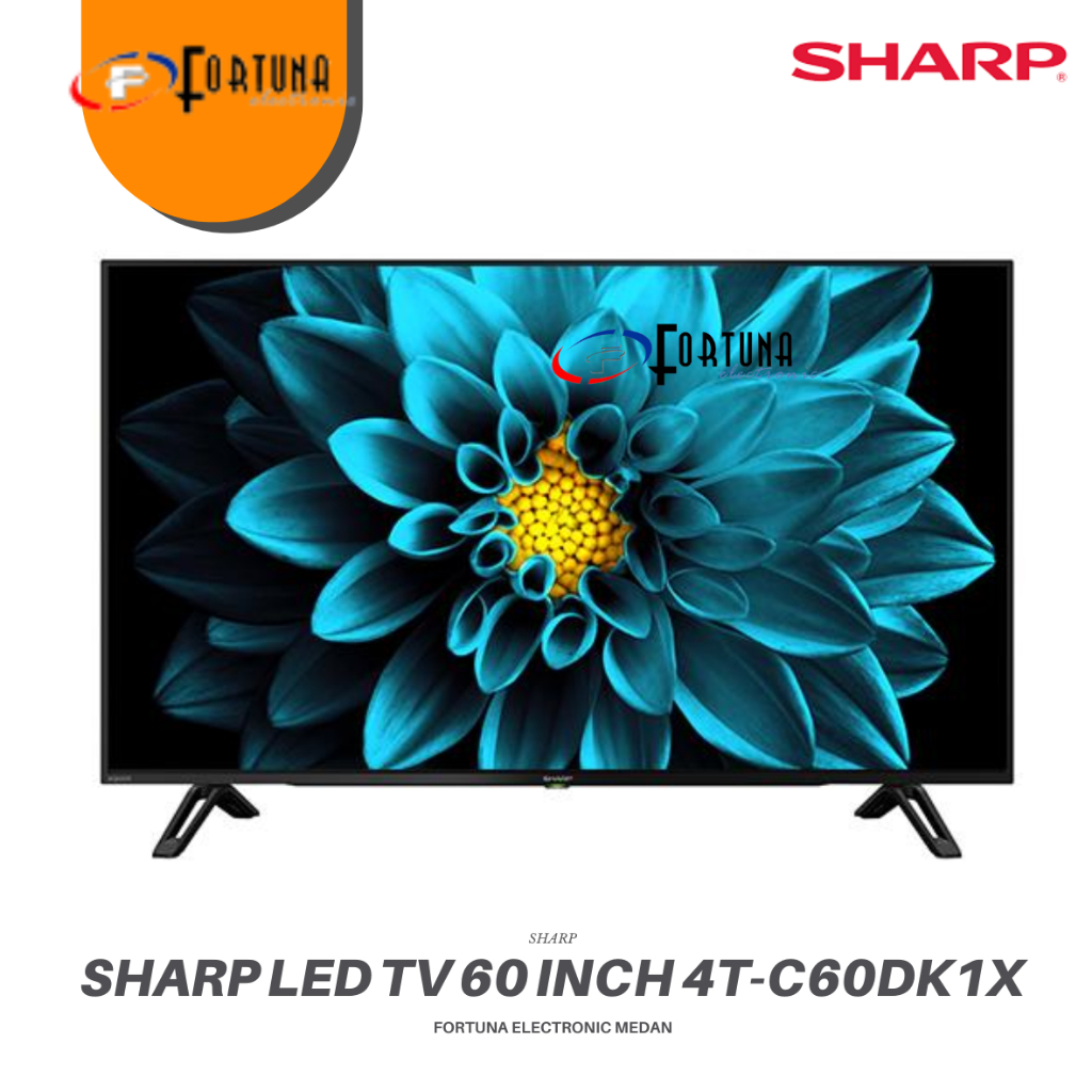SHARP AQUOS 60 INCH 4K UHD ANDROID TV 4TC60DK1X