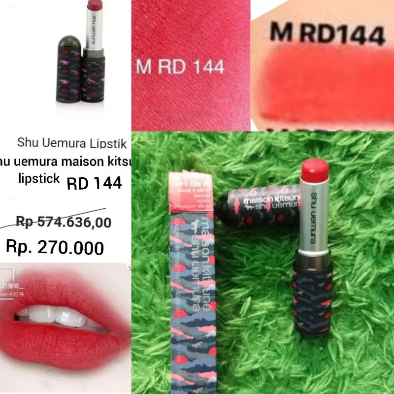 Lipstick Shu Uemura Maison Kitsune Matte Lipstick