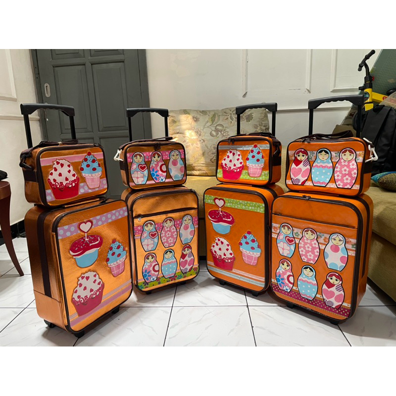 koper anak 18in & paket tas couple