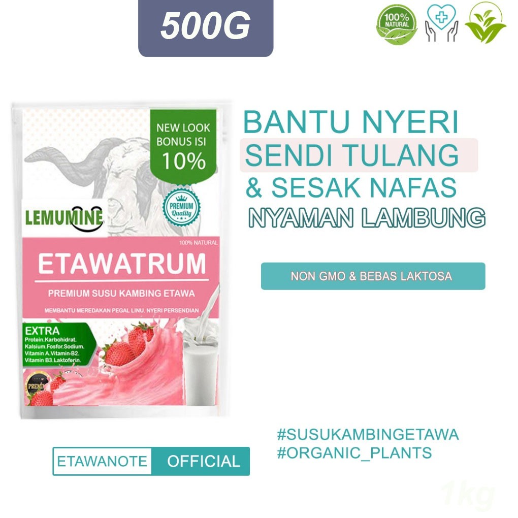 

Susu Etawa Untuk Tulang Dan Sendi Susu Kambing Etawa Bubuk Colustrum Untuk Tulang Sendi Orang Tua Susu Etawa Bubuk Murni Untuk Paru Paru Etawalin Asam Urat Lemumine ( 500g)