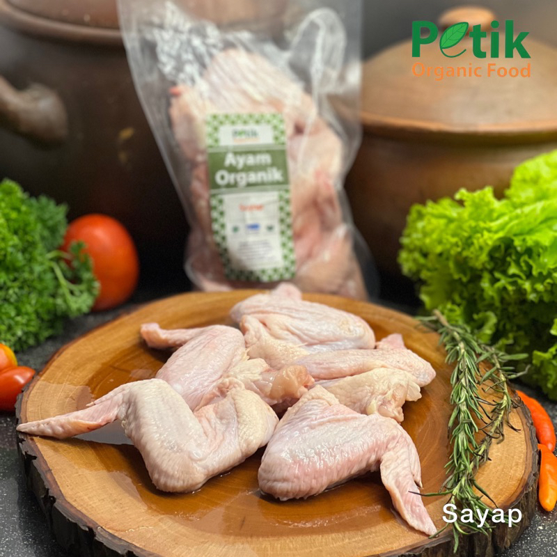 

Sayap Ayam Organik - Petik Organik