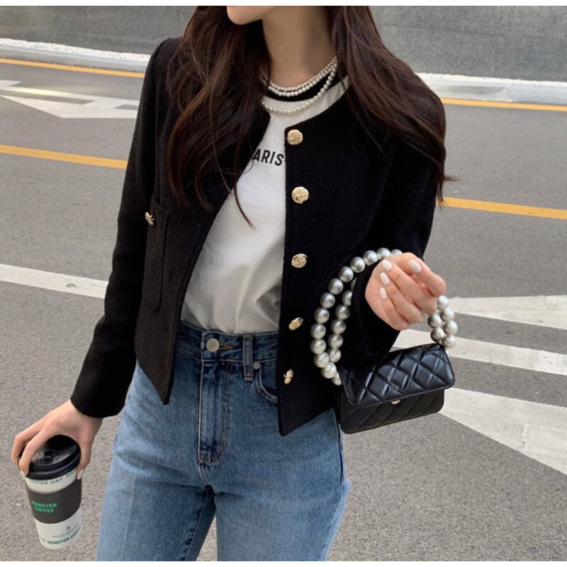 Dec_Blazer Wanita Import china Warna Hitam/Blazer Import Premium./Blazer Premiun