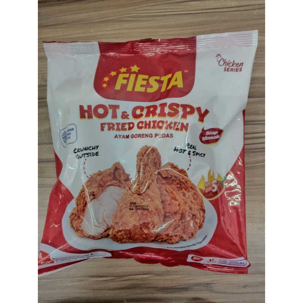 

Fiesta Fried Chicken Hot & Crispy 400 GR