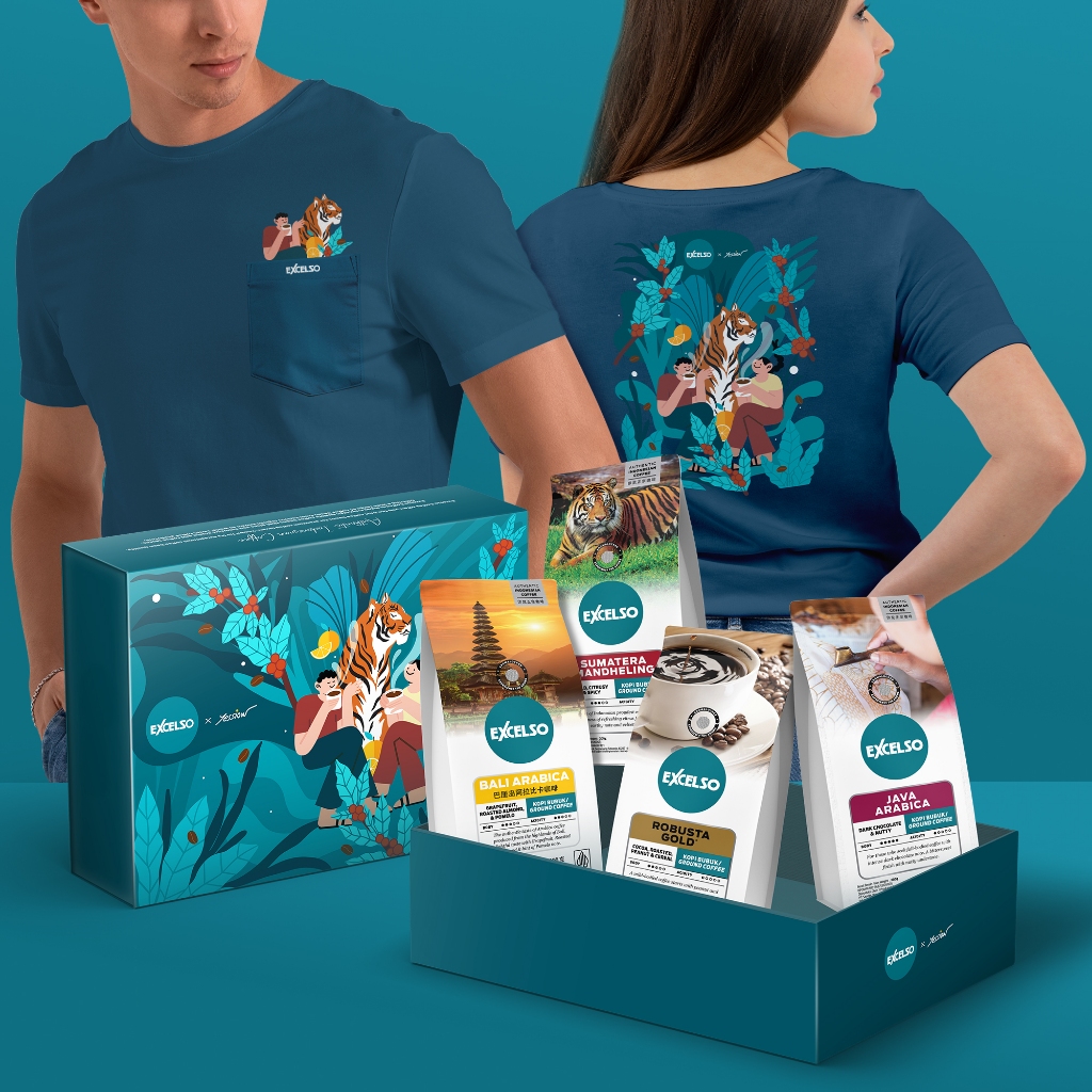 

Excelso Hampers X Yessiow Essential Happiness T-Shirt