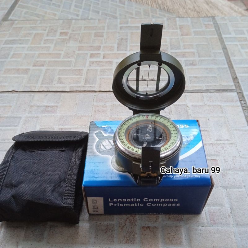 KOMPAS BIDIK CAMPING GUNUNG ADVENTURE SURVIVAL DC 60-1B BODY METAL