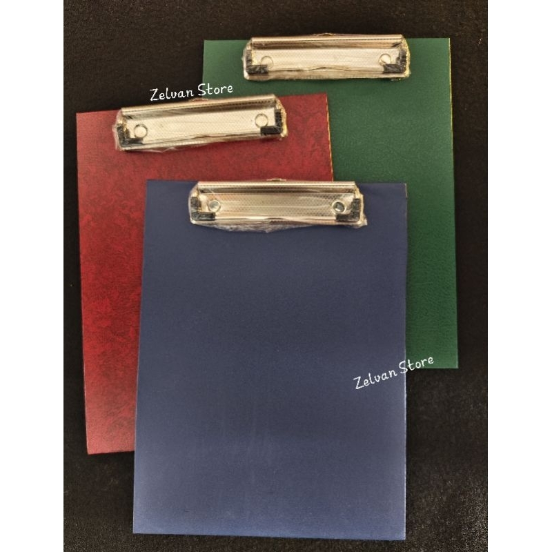 Clipboard / Papan Jalan / Alas Tulis ukuran A6