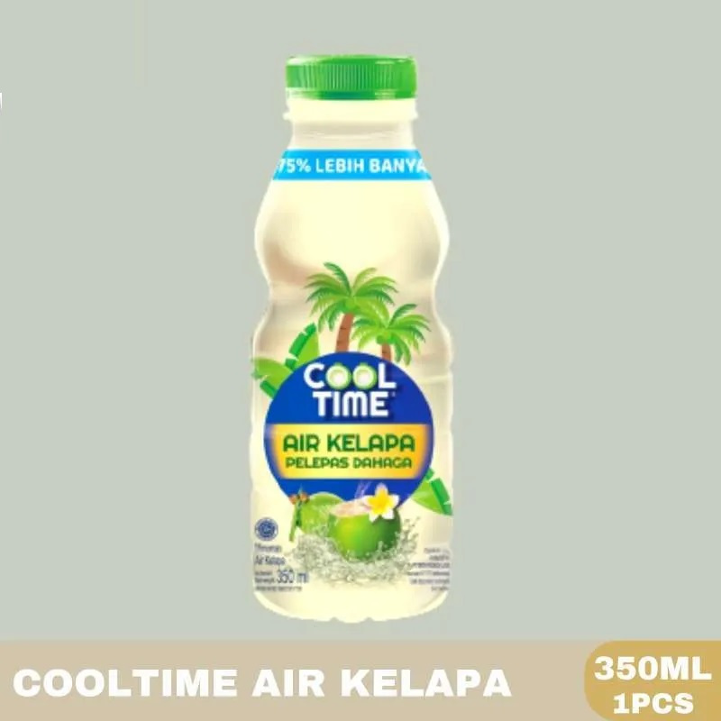 

Cool Time Coconut Water 350 ml minuman air kelapa 350ml Cooltime Air kelapa botol 1pc