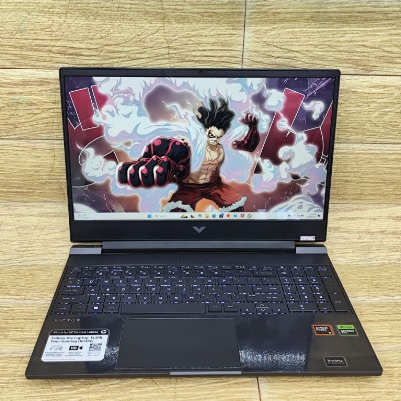 Laptop 2nd HP VICTUS GM 15 AMD Ryzen 5 8645HS 8GB SSD 512GB RTX 4050