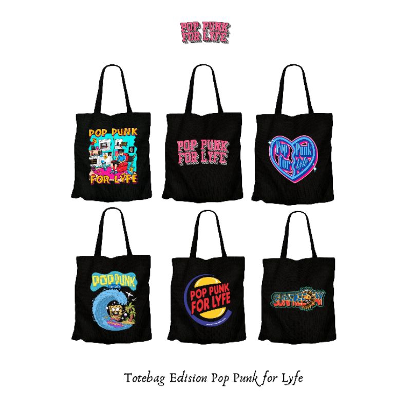 Totebag Pop Punk | Totebag Pop Punk for Lyfe