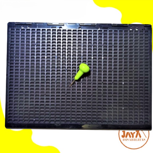 

KODE V55Q REGLET RIGLET BRAILLE BESAR SIZE A4 27 BARIS