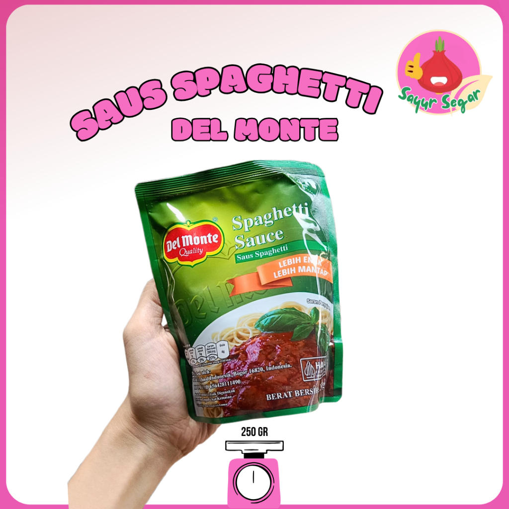

Sayur Segar - Del Monte Saus Spageti / Spaghetti Sauce 250 gr
